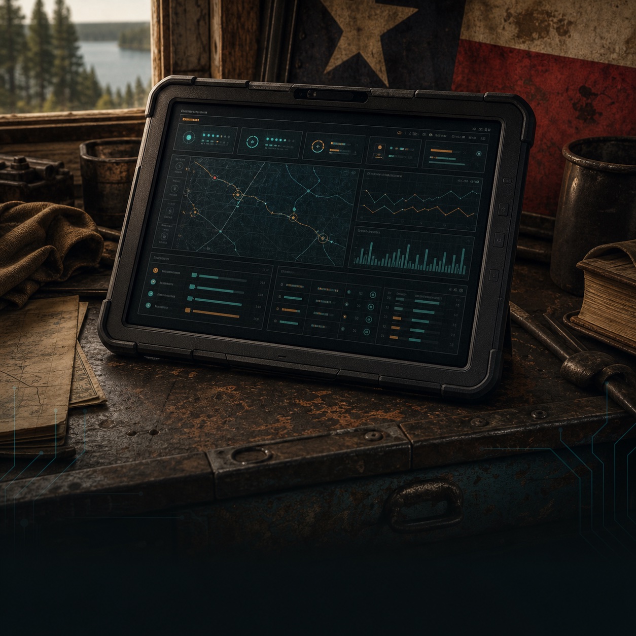 Lake & Pine Realty Command Center fictional interactive demonstration