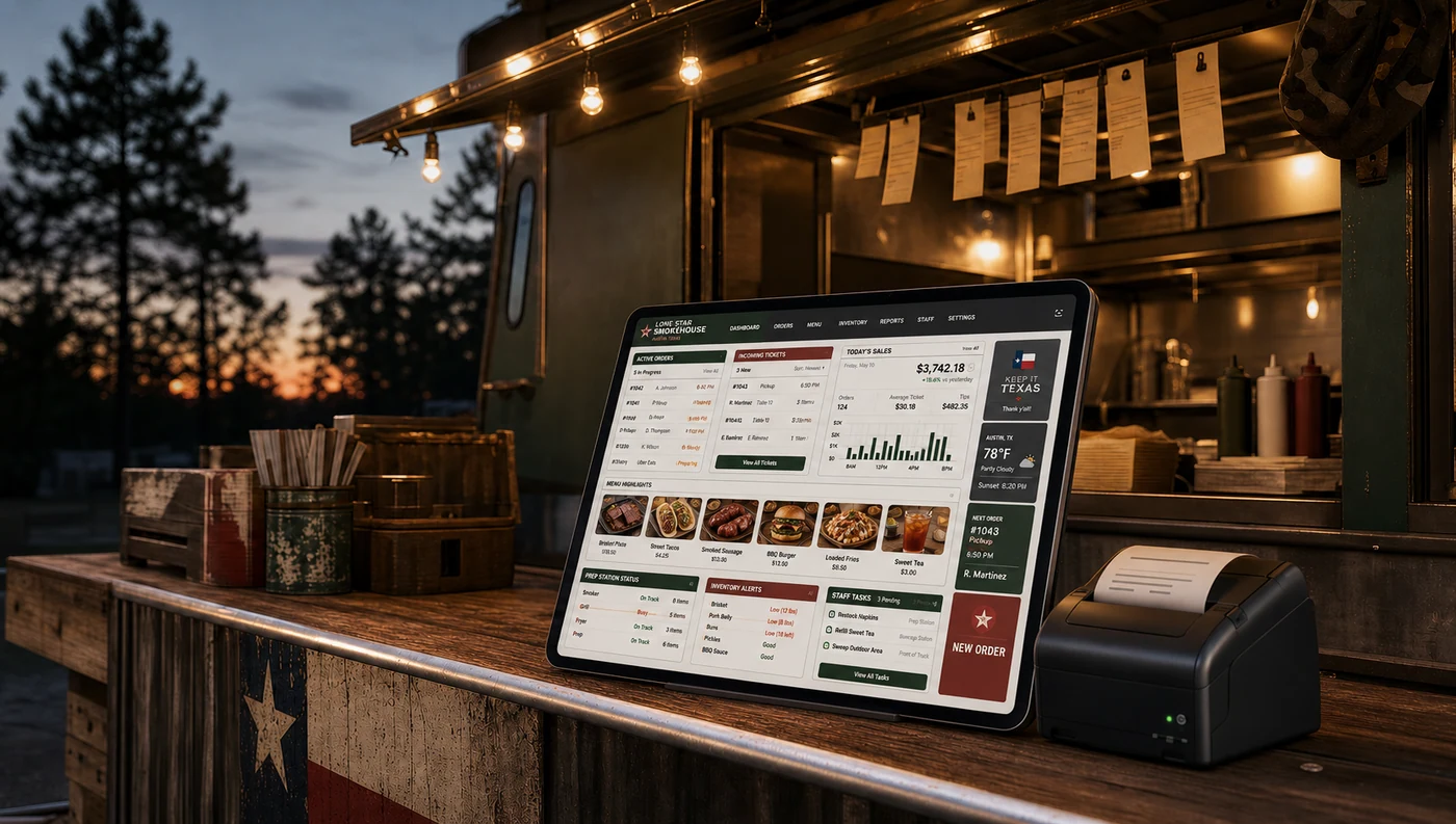 Restaurants With Real Volume industry system product visual
